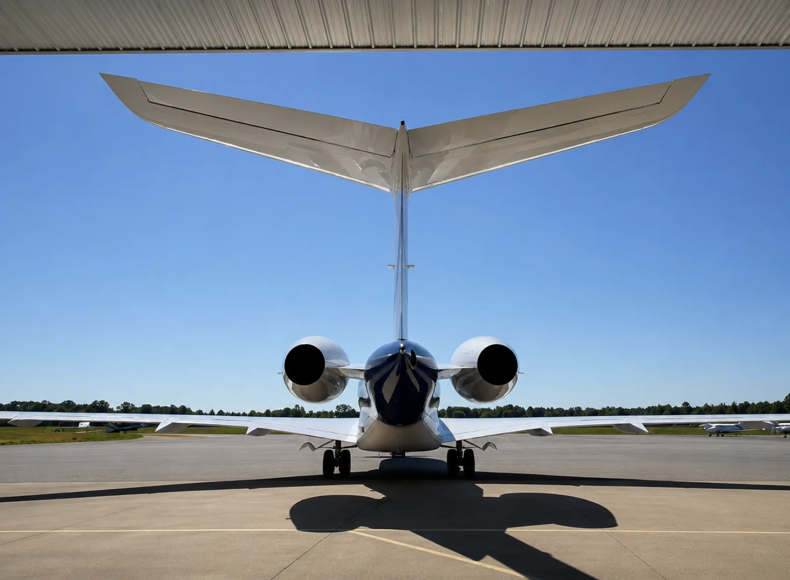 NexGen jet ready for departure